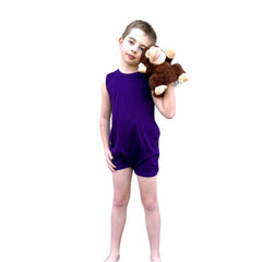 Grape Sleeveless Bodysuit  |  Wonsie - Wonsie  |  Clothing for Special Needs