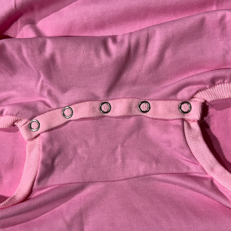 Pink Tummy Access Short Sleeve  |  Wonsie - Wonsie  |  Clothing for Special Needs