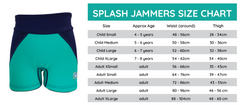 Childrens incontinence Splash Jammers Jade/Navy - Wonsie  |  Clothing for Special Needs