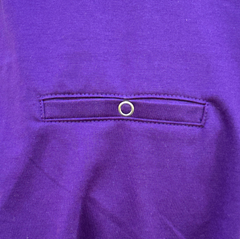 Grape Tummy Access Short Sleeve Bodysuit  |  Wonsie - Wonsie  |  Clothing for Special Needs