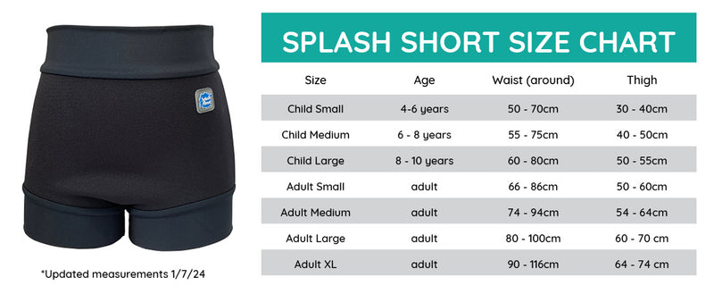 Adult Reusable Splash Short Swim Nappy