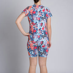 Back Zip Tropical Butterfly swimsuit  |  Wonsie - Wonsie  |  Clothing for Special Needs