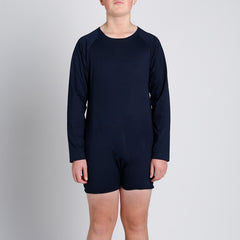 Navy Long Sleeve Bodysuit  |  Wonsie - Wonsie  |  Clothing for Special Needs