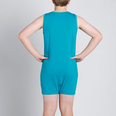 Marine Tummy Access Sleeveless Bodysuit  |  Wonsie - Wonsie  |  Clothing for Special Needs