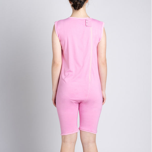 まぁぼう【新品】pink slips　　+傘+ベティ服 Pink Zip Back Sleeveless/knee length Jumpsuit | Wonsie