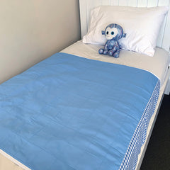 Brolly Sheet with Wings - Blue - Wonsie  |  Clothing for Special Needs