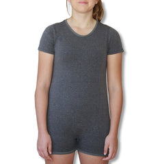 Grey Short Sleeve Bodysuit  |  Wonsie - Wonsie