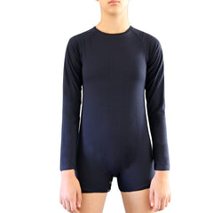 Navy Long Sleeve Bodysuit  |  Wonsie - Wonsie