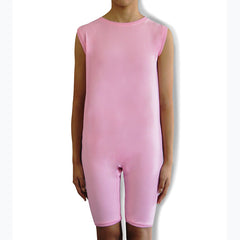 Pink Zip Back Sleeveless/knee length Jumpsuit  |  Wonsie - Wonsie