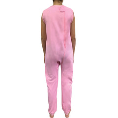 Pink Zip Back Sleeveless/Long Leg Jumpsuit  |  Wonsie - Wonsie  |  Clothing for Special Needs